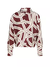 OPUS | Bluse FAMENA LANE | dunkelrot
