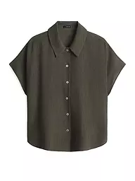 OPUS | Bluse FASINGA | dunkelgrün