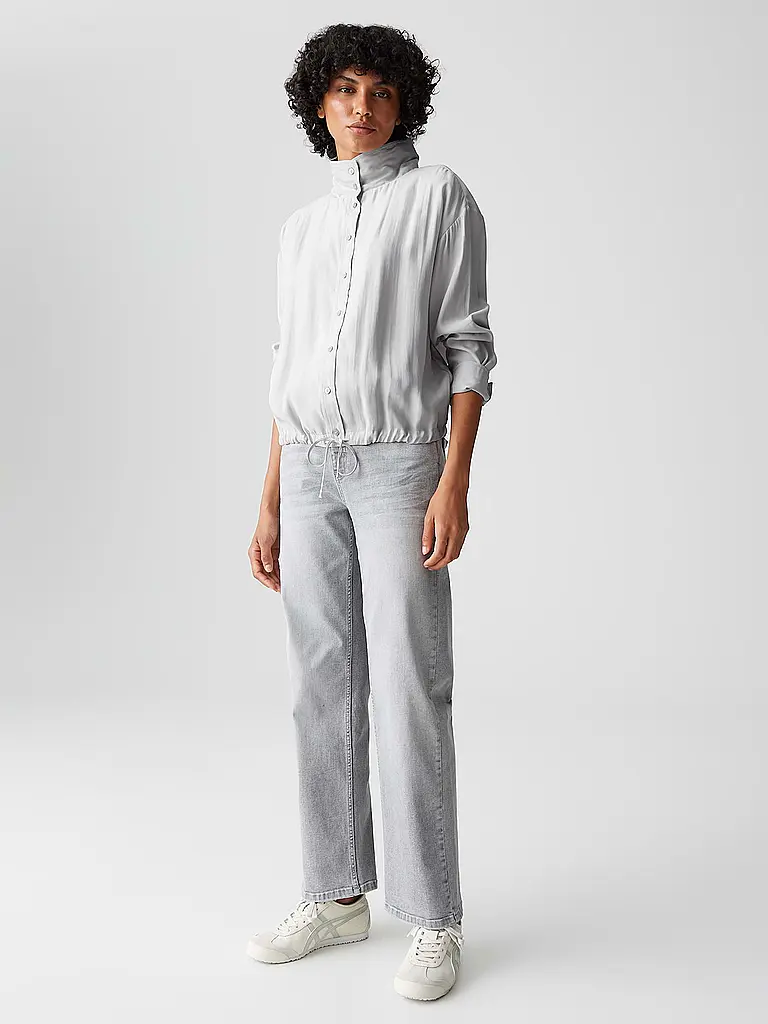 OPUS | Bluse FAYRA | hellgrau