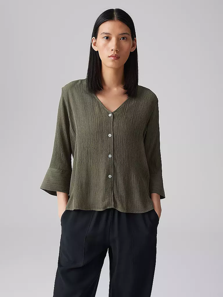 OPUS | Bluse FELSEA | olive