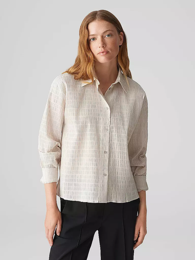 OPUS | Bluse FINNEA | beige
