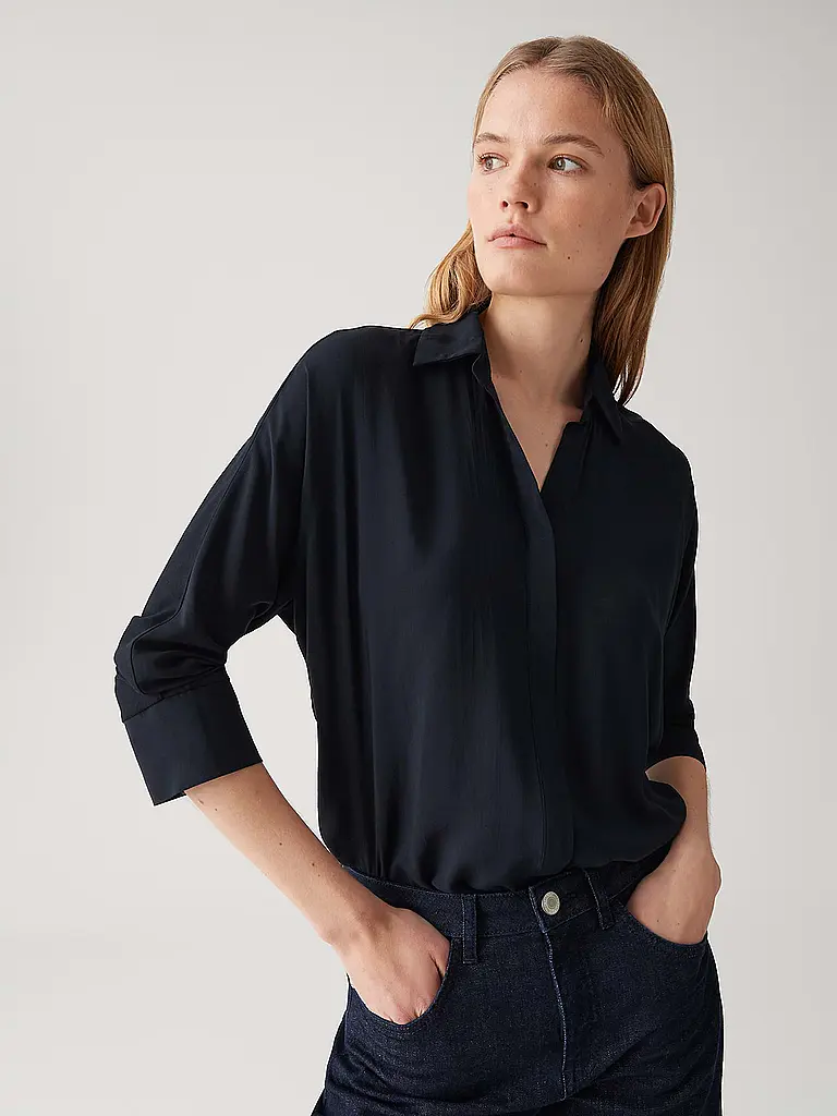 OPUS | Bluse FLAVENA | dunkelblau