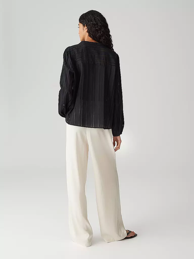 OPUS | Bluse FUEGA | schwarz