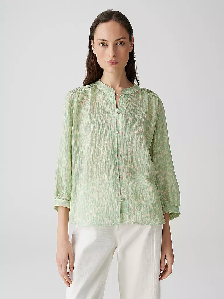 OPUS | Blusenshirt FAMELIA | grün