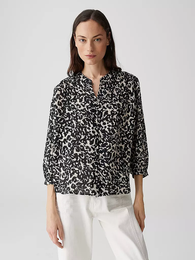 OPUS | Blusenshirt FAMELIA | schwarz