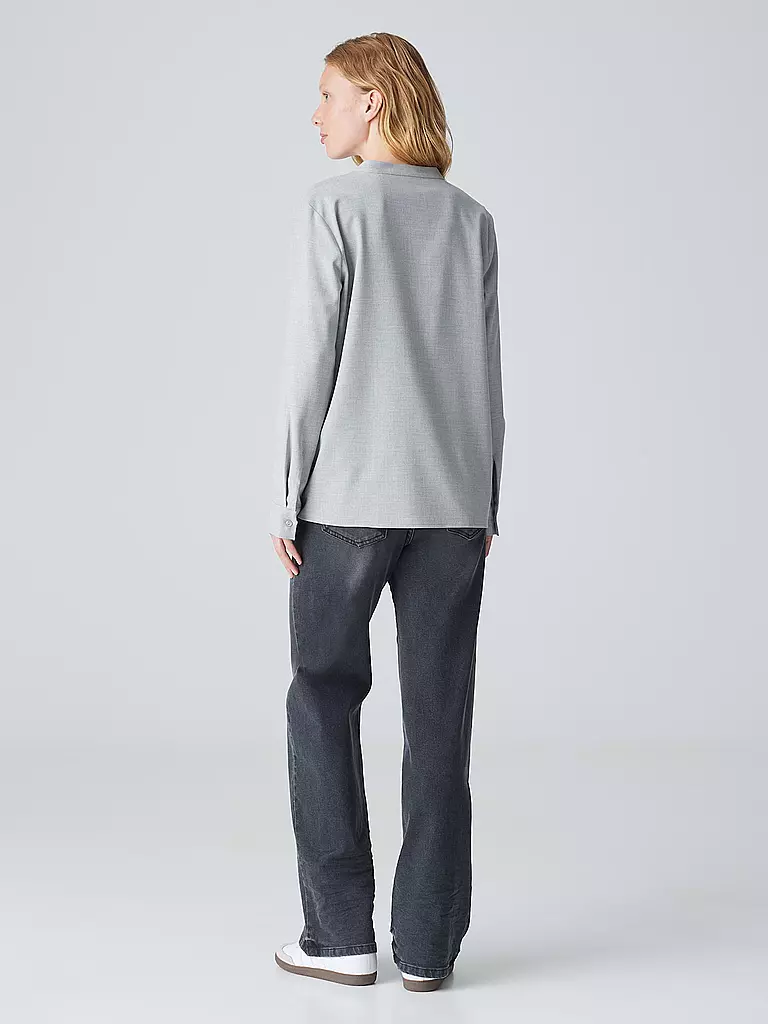 OPUS | Blusenshirt FANELL | grau