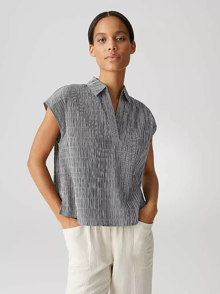 OPUS | Blusenshirt FANNA | dunkelblau