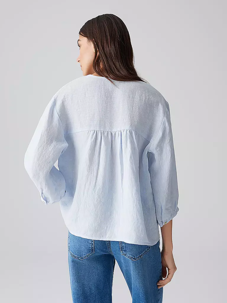 OPUS | Blusenshirt FEDORA | hellblau