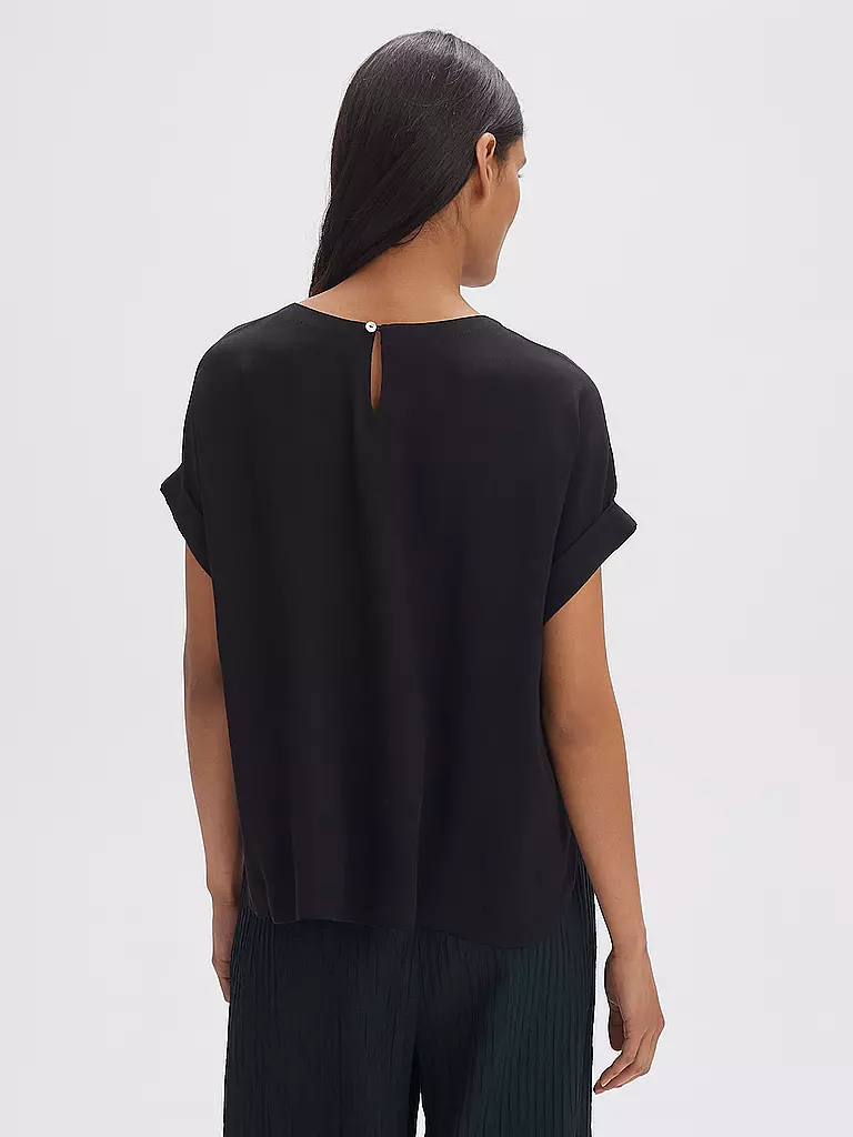 OPUS | Blusenshirt FEMKA | schwarz