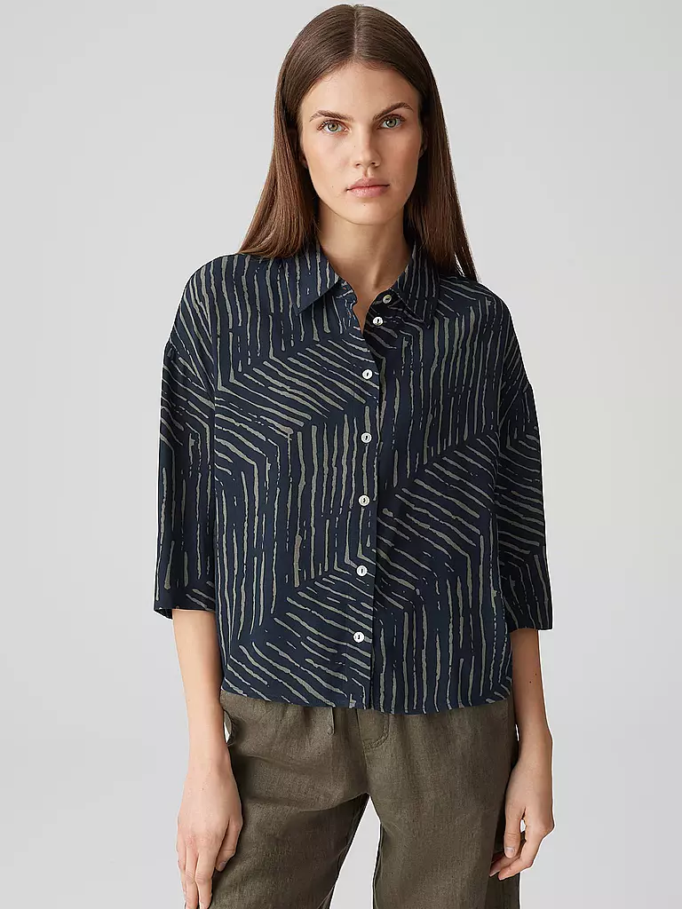 OPUS | Blusenshirt FIANA | dunkelblau