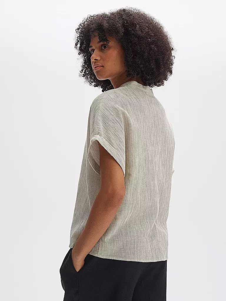 OPUS | Blusenshirt FLANDRA STRIPE | creme