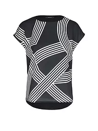 OPUS | Blusenshirt SABETHI PRINT | dunkelblau