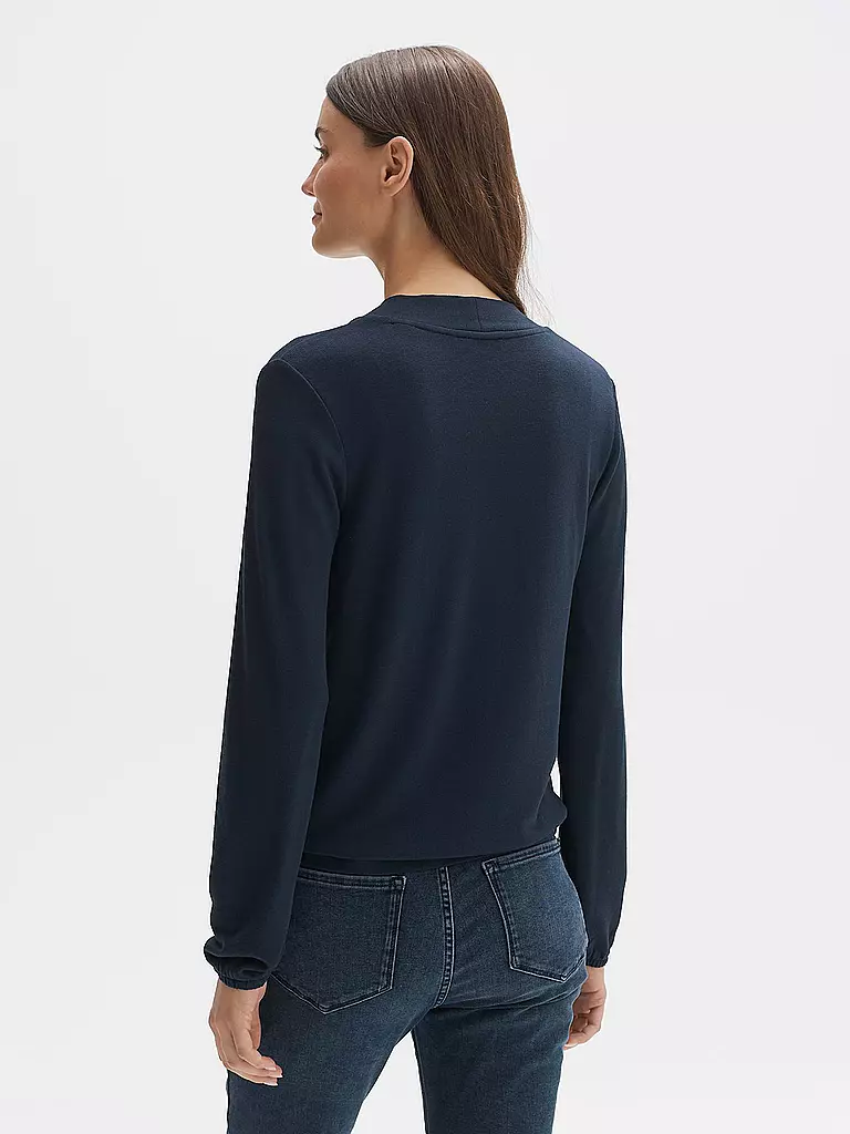 OPUS | Blusenshirt SABIRA | blau