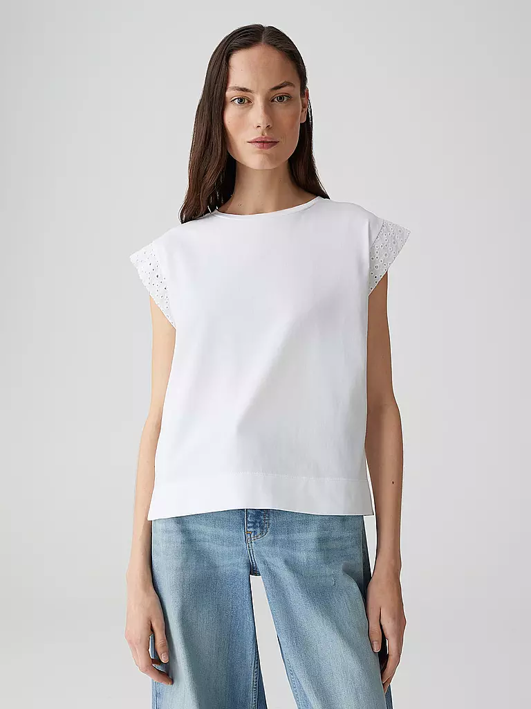 OPUS | Blusenshirt SALLSO | weiss