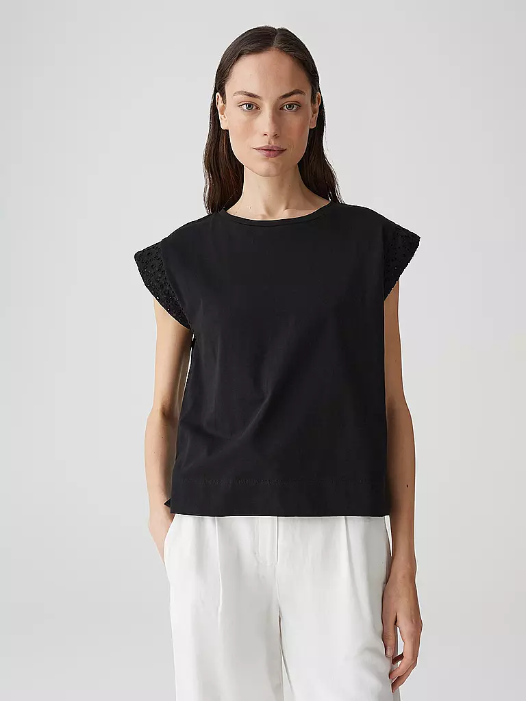 OPUS | Blusenshirt SALLSO | schwarz