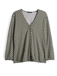 OPUS | Blusenshirt SANNAH ICONIC | dunkelgrün