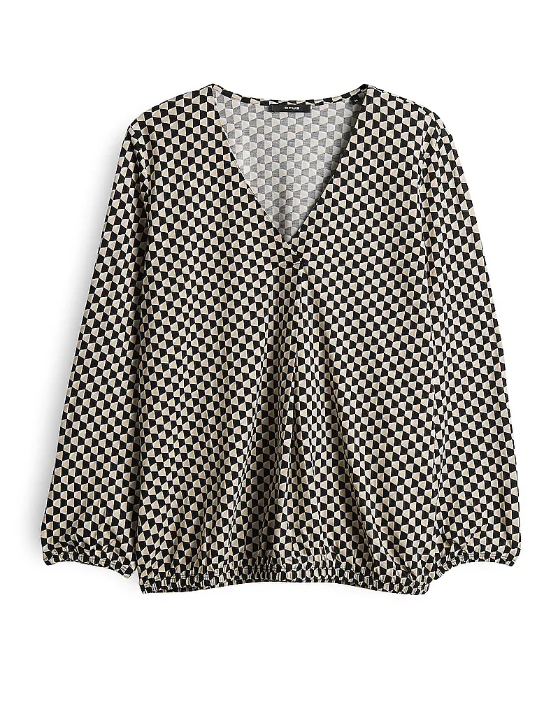 OPUS | Blusenshirt SANNAH ICONIC | schwarz