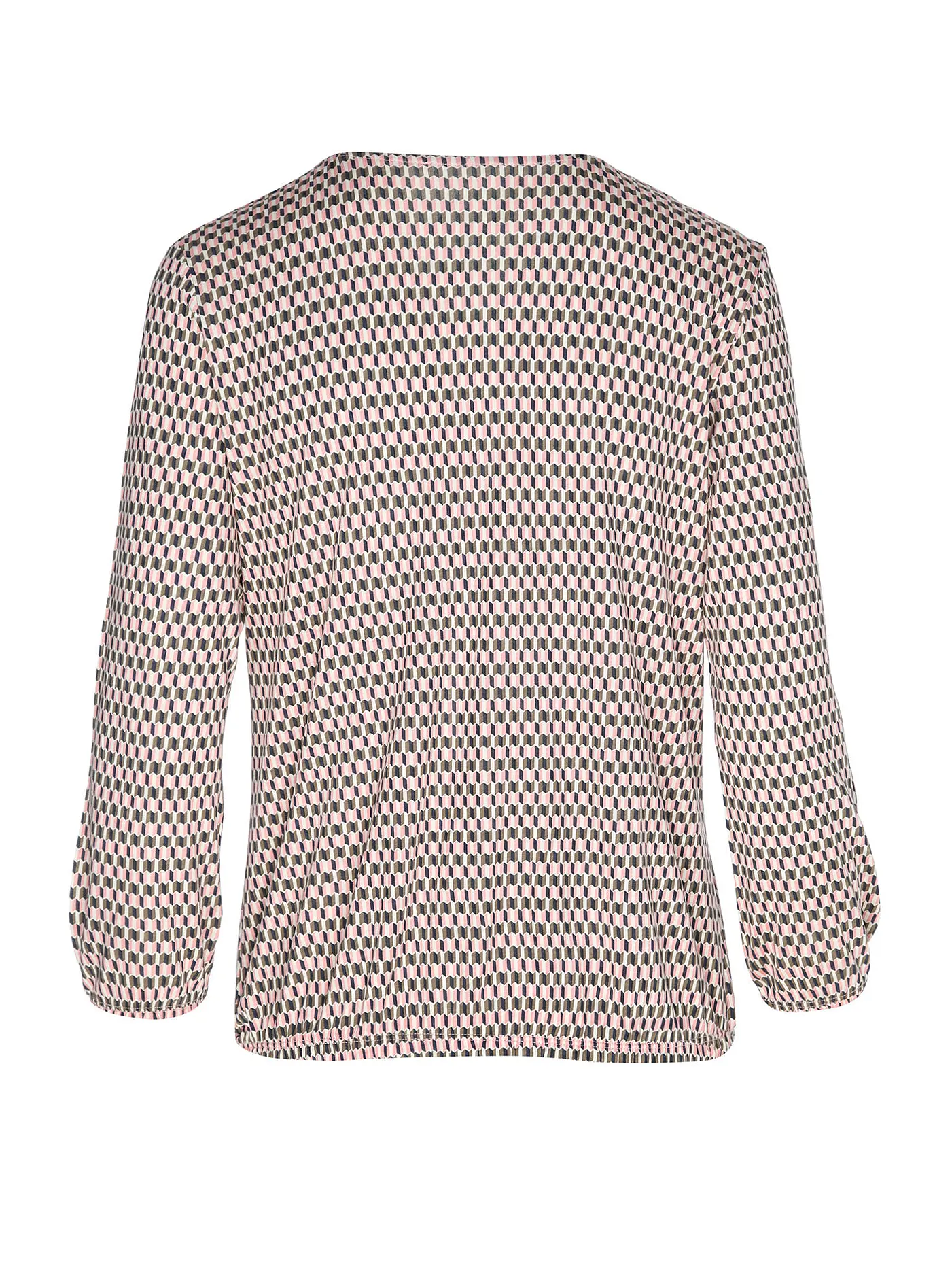 OPUS | Blusenshirt SANNAH TRADITION | rosa