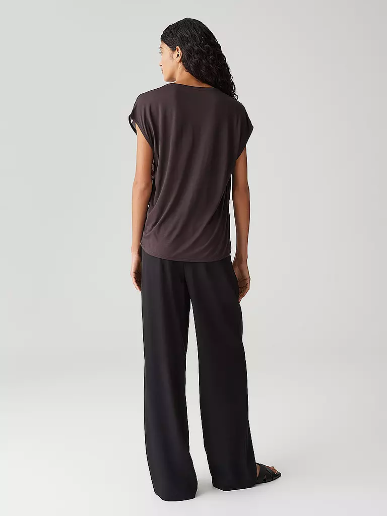 OPUS | Blusenshirt SOPIKA | braun