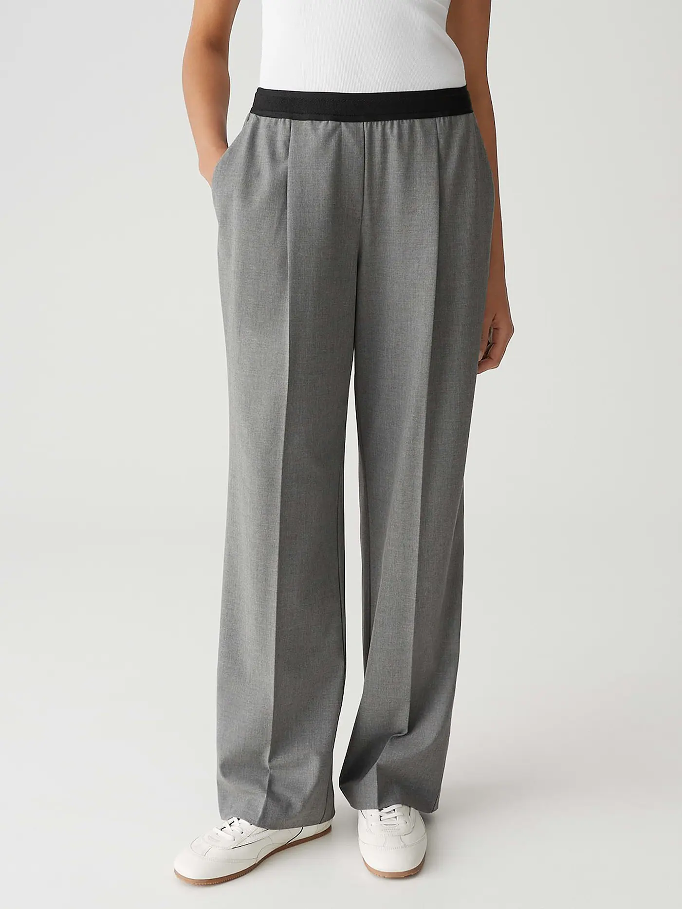 OPUS | Businesshose MAROU CITY | grau