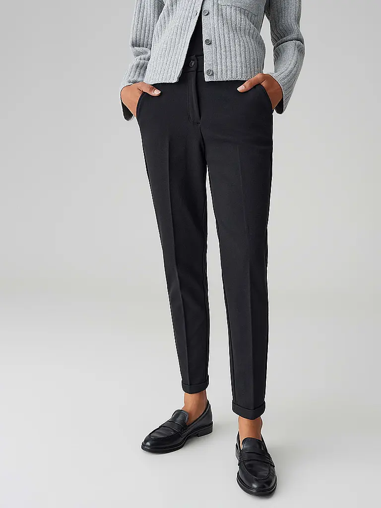 OPUS | Businesshose MELINA | schwarz