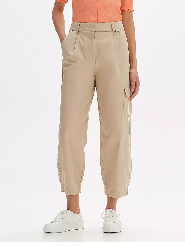 OPUS | Cargohose 7/8 MIPARA | beige