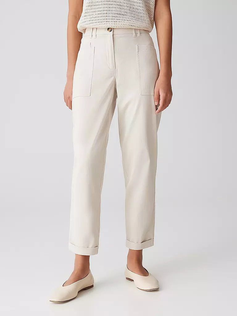OPUS | Cargohose MELINA FRENCH | creme
