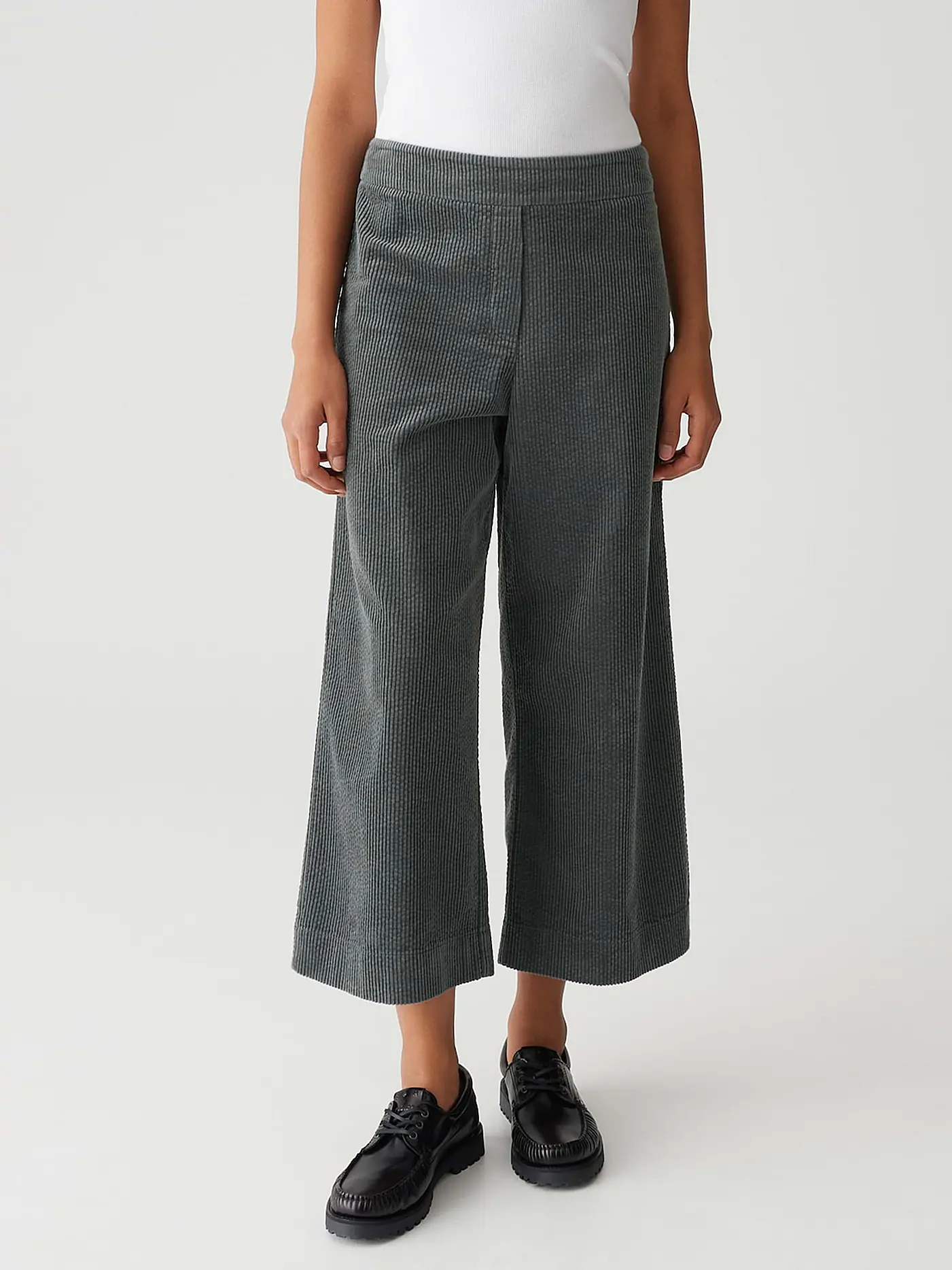OPUS | Culotte MISHA CORD | dunkelgrün