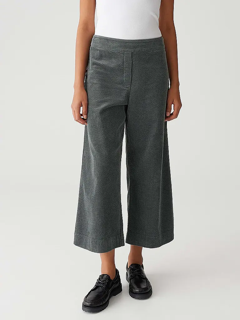 OPUS | Culotte MISHA CORD | dunkelgrün