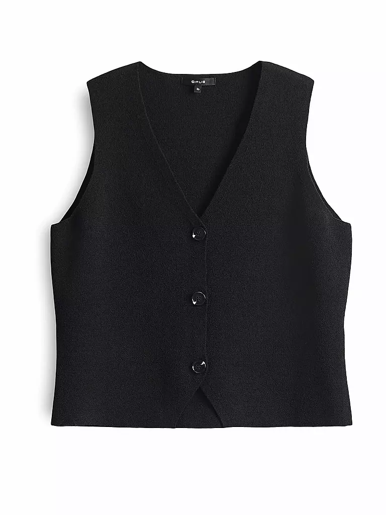 OPUS | Gilet DIFORA | schwarz