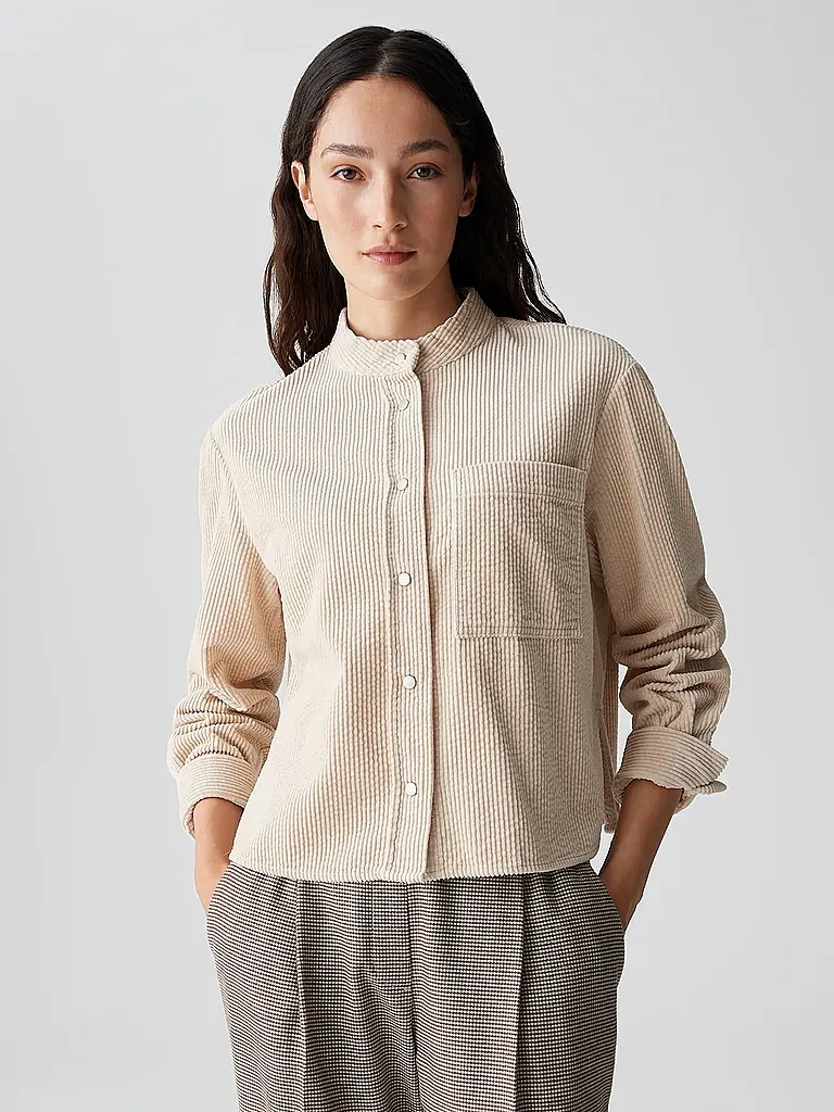 OPUS | Hemdbluse FALVE | beige