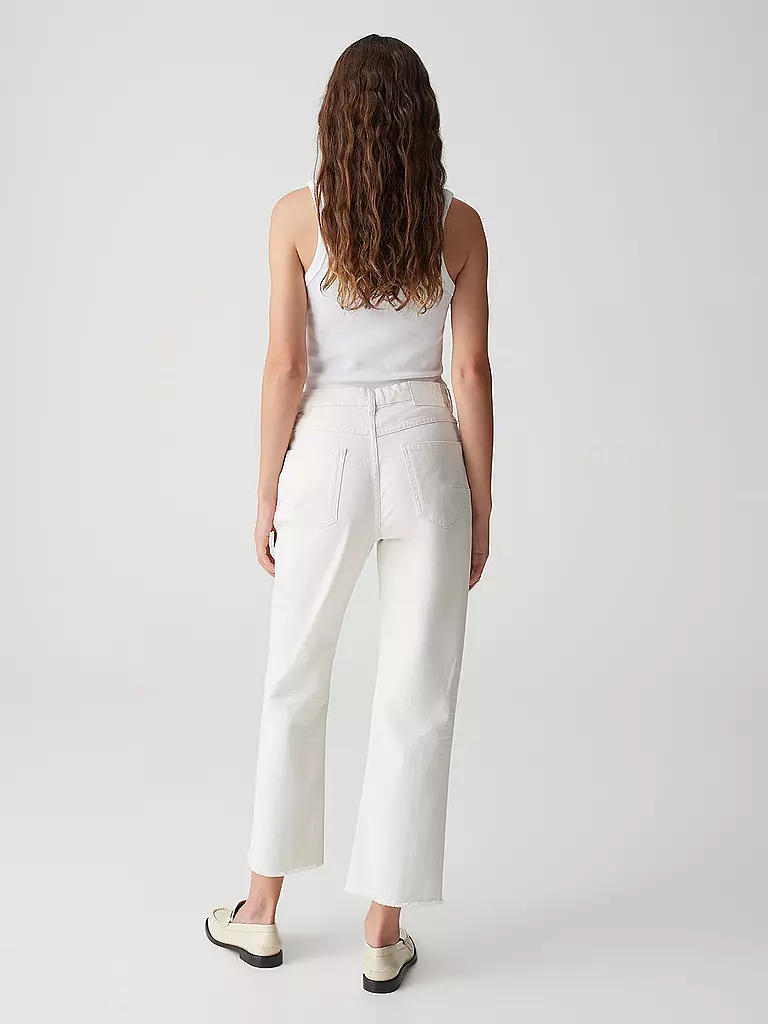 OPUS | Hose Boyfriend Fit 7/8 LANI DYNAMIC | blau