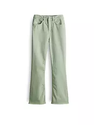 OPUS | Hose Flared Fit EBONI FRENCH | grün
