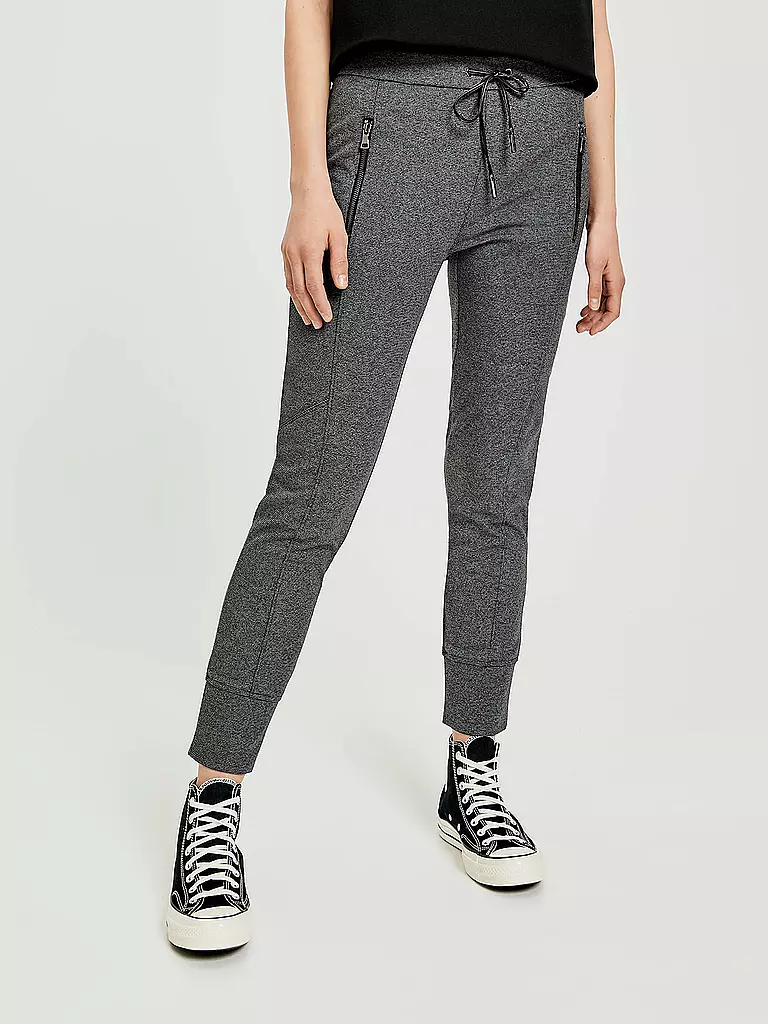 OPUS | Hose Jogging Fit Levino | grau