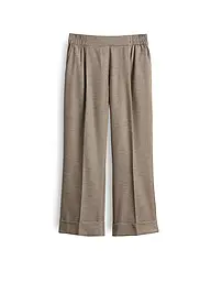OPUS | Hose Jogging Fit MAIKITO PEPITA | Hellbraun