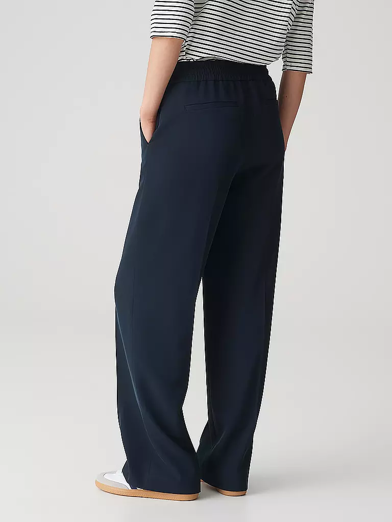 OPUS | Hose Jogging Fit MELANE FRENCH | schwarz