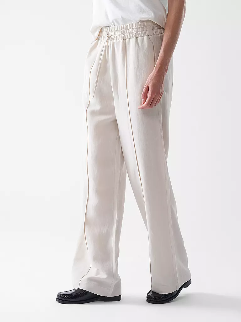 OPUS | Hose MALOTTA NATURAL | schwarz