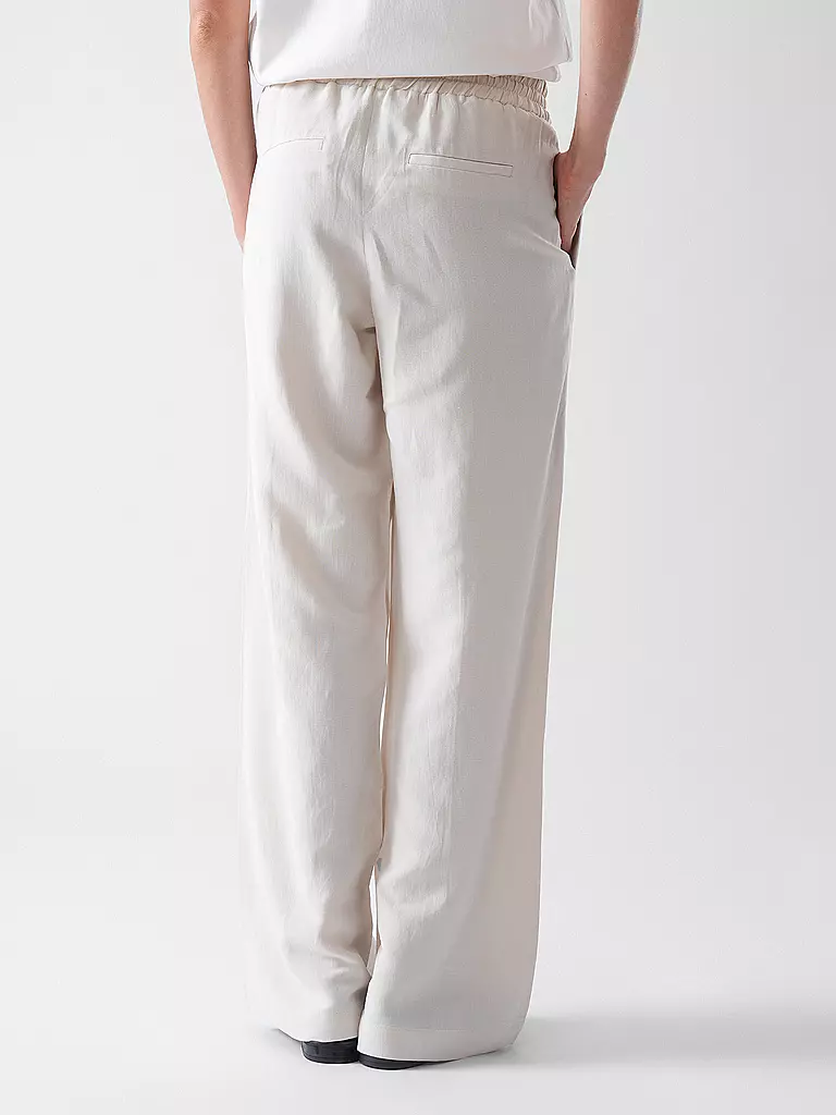 OPUS | Hose MALOTTA NATURAL | schwarz