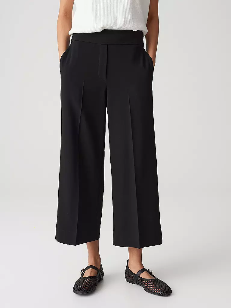 OPUS | Hose MISHA CREPE | schwarz