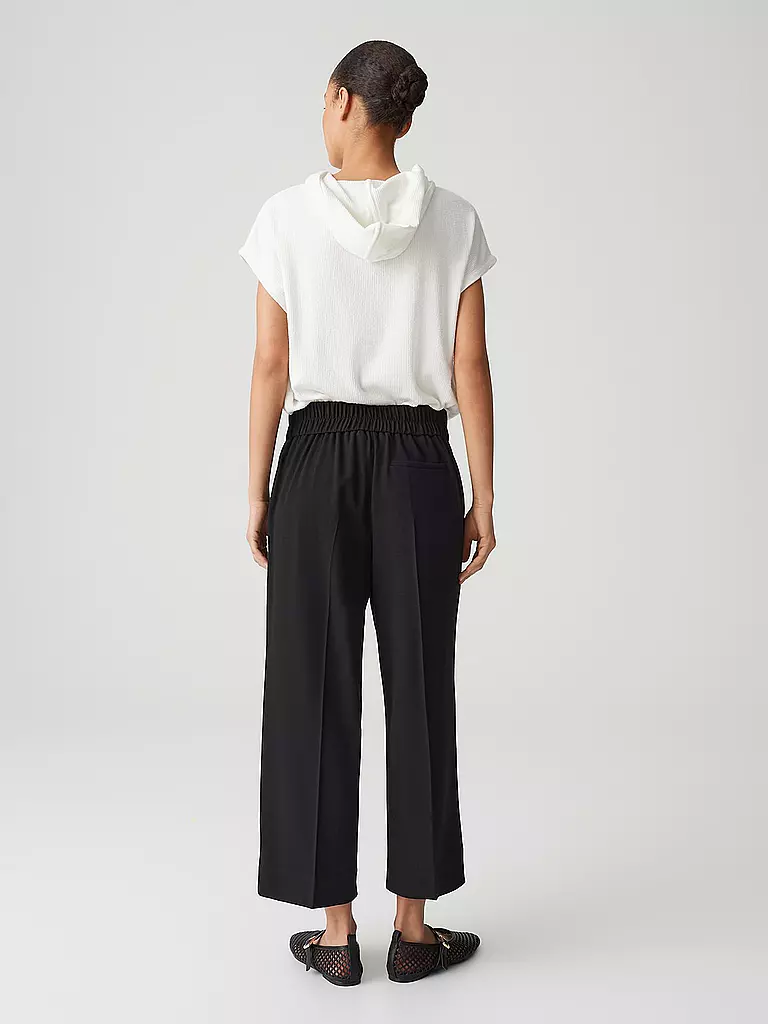 OPUS | Hose MISHA CREPE | schwarz