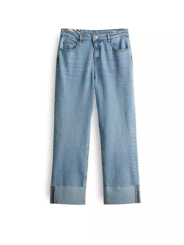 OPUS | Jeans 7/8 LANI TURN UP | blau