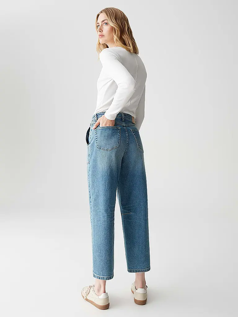 OPUS | Jeans Boyfriend Fit LOLAH CARGO | Blau