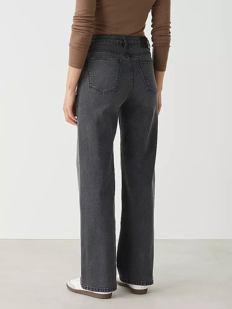 OPUS | Jeans MARLI CRISSCROSS | dunkelblau
