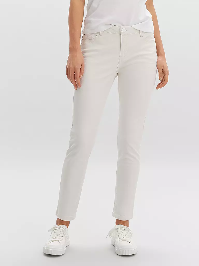 OPUS | Jeans Skinny Fit 7/8 EVITA | creme