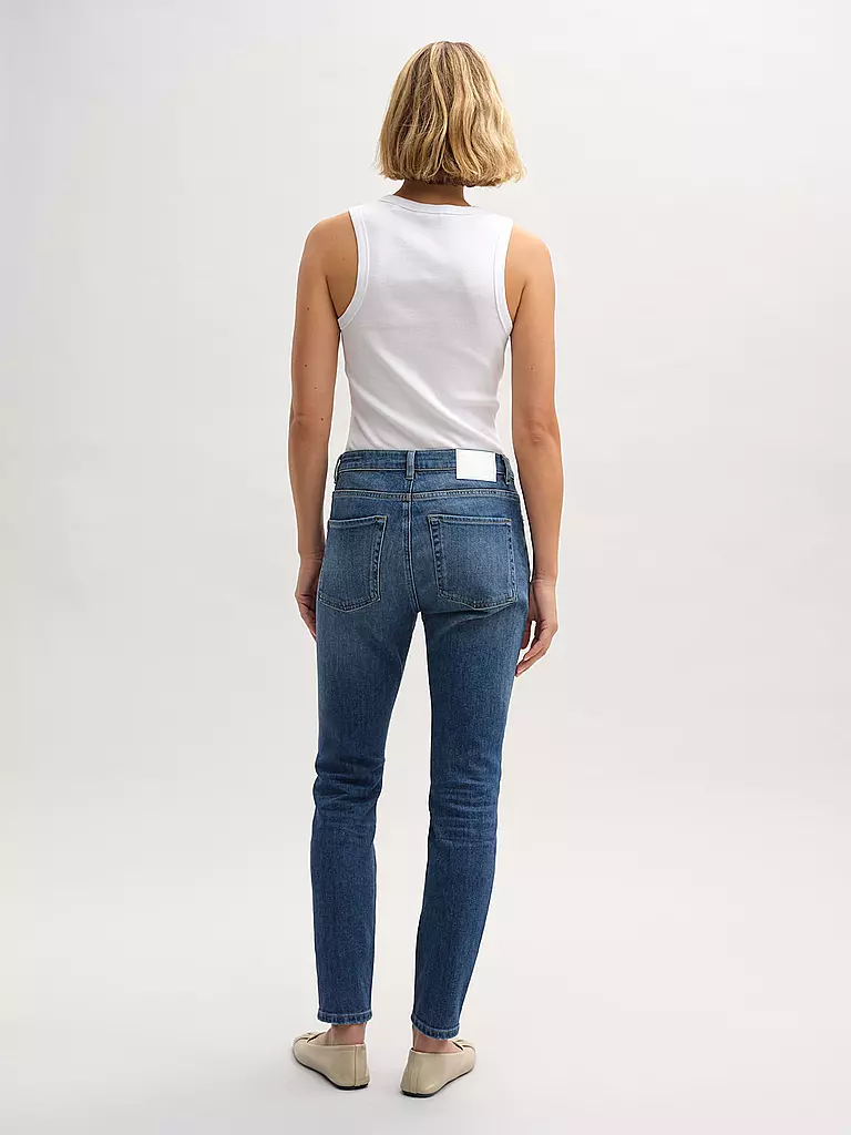 OPUS | Jeans Skinny Fit 7/8 EVITA | blau