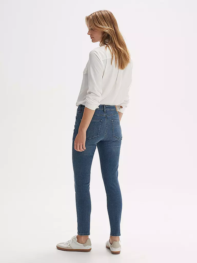 OPUS | Jeans Skinny Fit ELMA CLASSY | blau