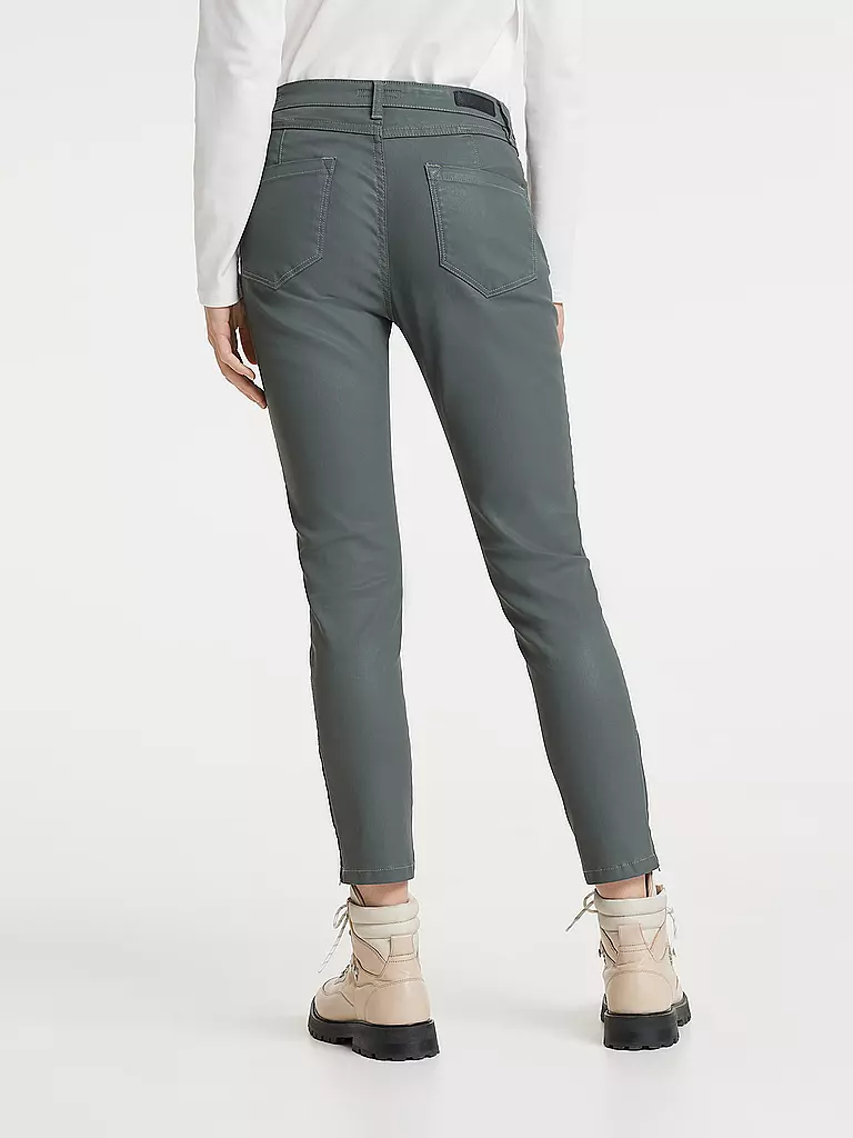 OPUS | Jeans Skinny Fit EMILY ZIP | grau