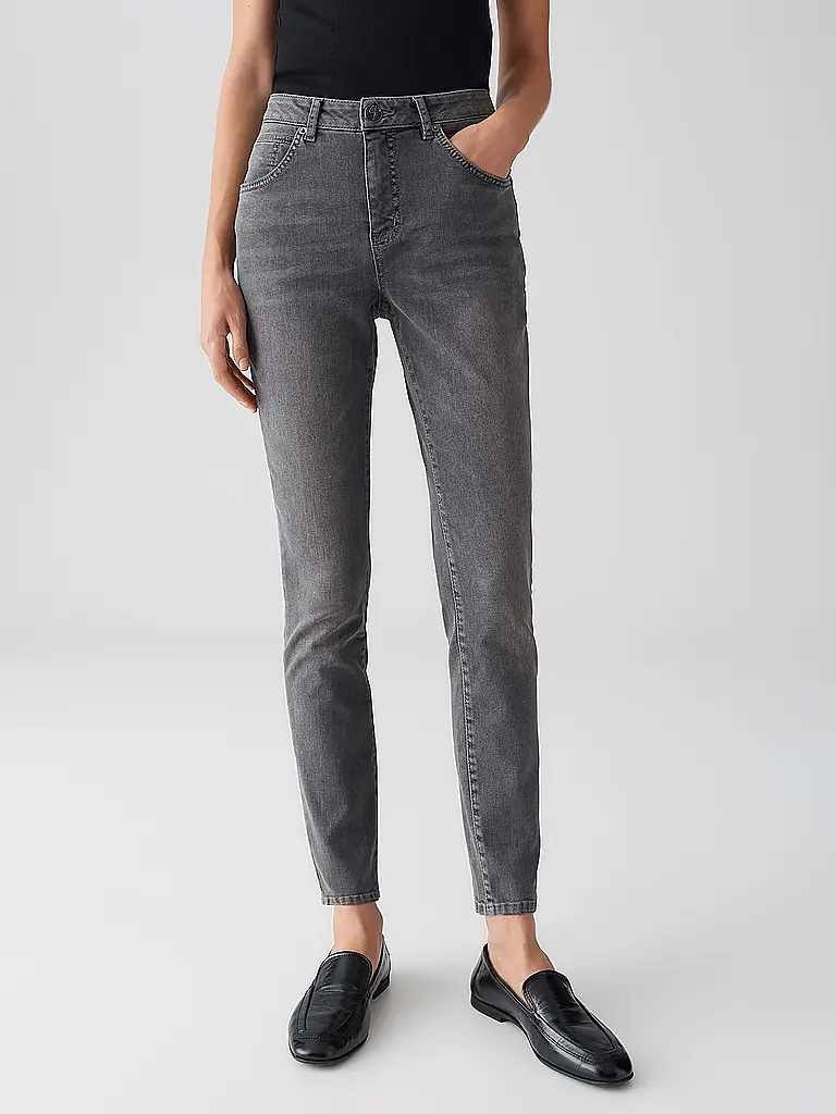 OPUS | Jeans Slim Fit 7/8  ELIYA CITY | grau