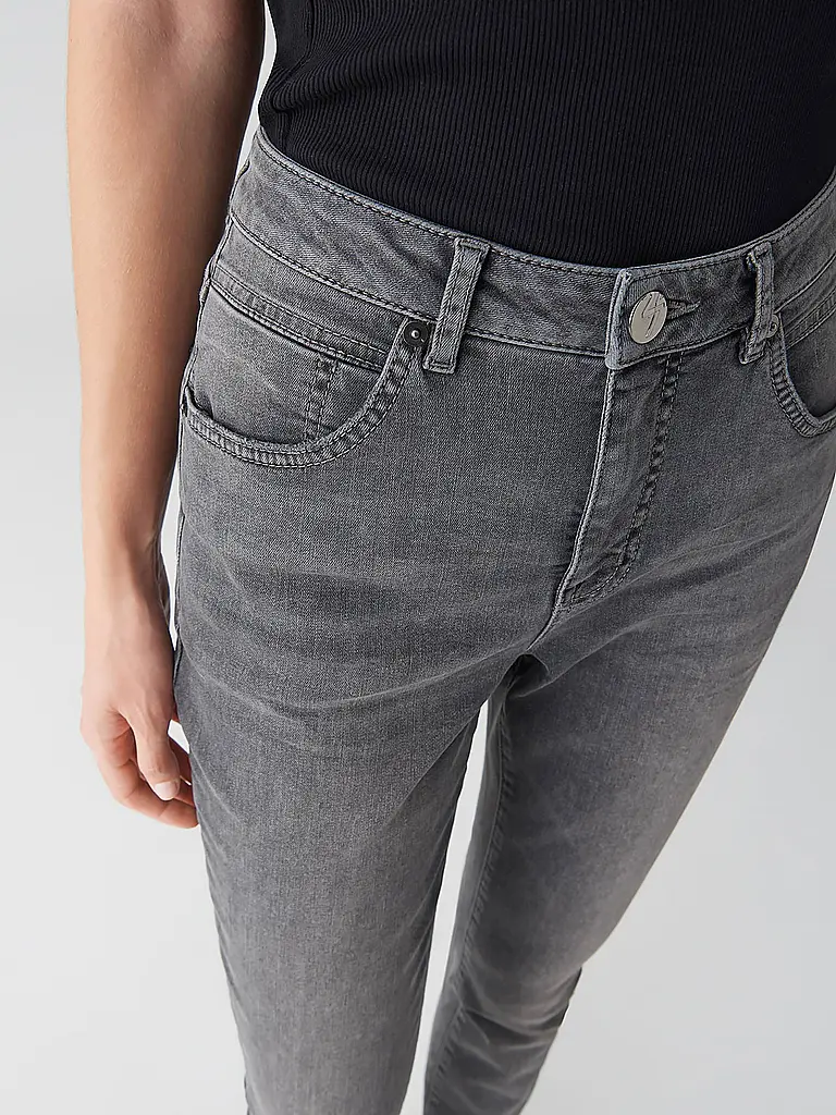 OPUS | Jeans Slim Fit 7/8  ELIYA CITY | grau