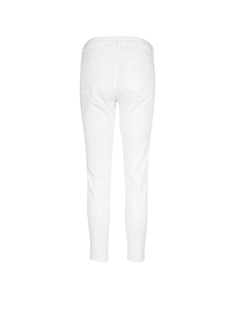 OPUS | Jeans Slim-Fit "Elma" 7/8 | weiß